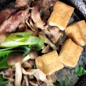 簡単⭐豚肉&長ねぎのすき焼き煮⭐